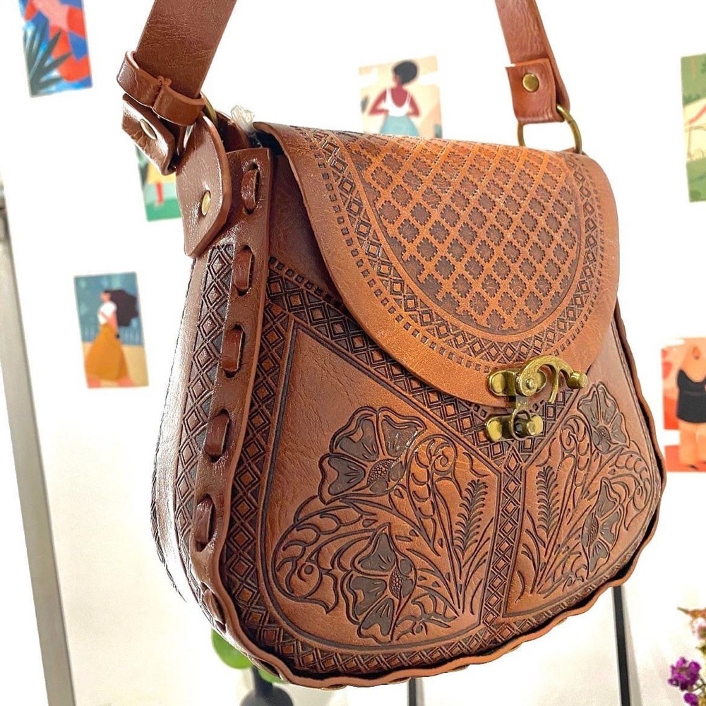 Alma Mía hand crafted bag. 💙💙💙💙